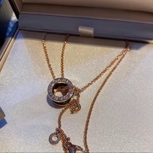 Authentic Bvlgari zero1 black Ceramic pendant